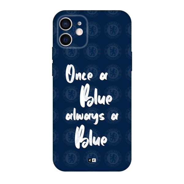 Always A Blue Back Case for iPhone 12 Pro